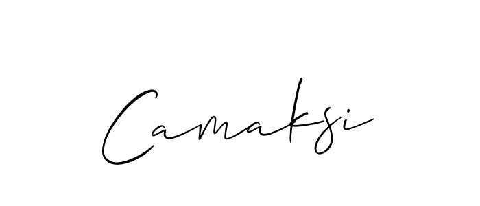 How to make Camaksi name signature. Use Allison_Script style for creating short signs online. This is the latest handwritten sign. Camaksi signature style 2 images and pictures png