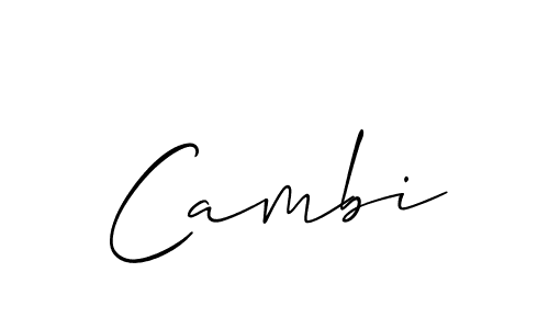 It looks lik you need a new signature style for name Cambi. Design unique handwritten (Allison_Script) signature with our free signature maker in just a few clicks. Cambi signature style 2 images and pictures png