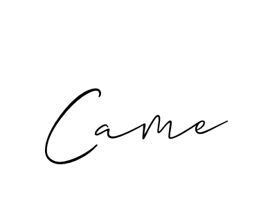 This is the best signature style for the Came name. Also you like these signature font (Allison_Script). Mix name signature. Came signature style 2 images and pictures png