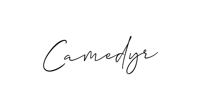 Make a short Camedyr signature style. Manage your documents anywhere anytime using Allison_Script. Create and add eSignatures, submit forms, share and send files easily. Camedyr signature style 2 images and pictures png