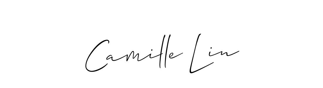 Make a short Camille Lin signature style. Manage your documents anywhere anytime using Allison_Script. Create and add eSignatures, submit forms, share and send files easily. Camille Lin signature style 2 images and pictures png