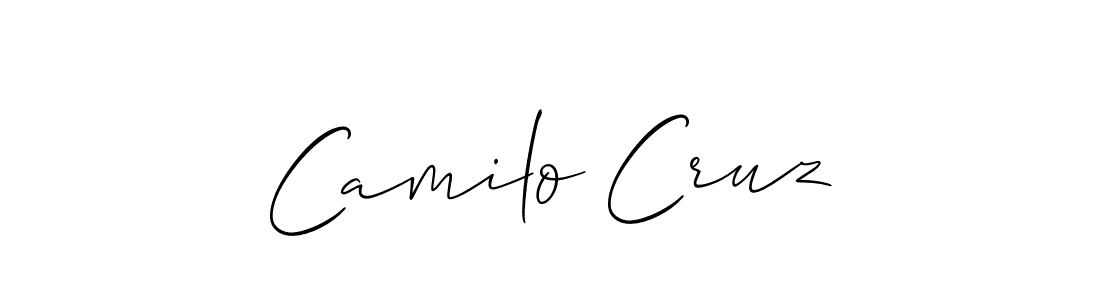 Make a beautiful signature design for name Camilo Cruz. Use this online signature maker to create a handwritten signature for free. Camilo Cruz signature style 2 images and pictures png