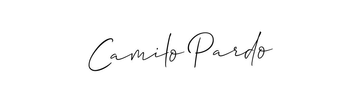 This is the best signature style for the Camilo Pardo name. Also you like these signature font (Allison_Script). Mix name signature. Camilo Pardo signature style 2 images and pictures png