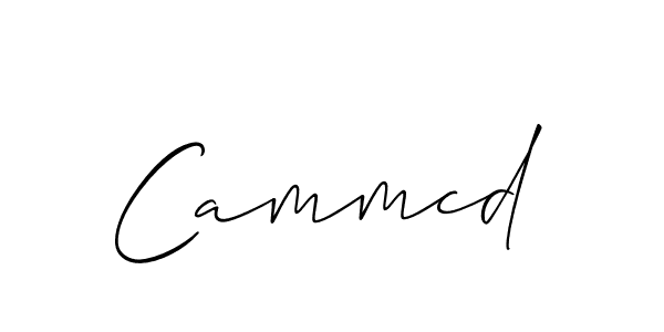 It looks lik you need a new signature style for name Cammcd. Design unique handwritten (Allison_Script) signature with our free signature maker in just a few clicks. Cammcd signature style 2 images and pictures png