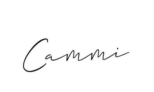Allison_Script is a professional signature style that is perfect for those who want to add a touch of class to their signature. It is also a great choice for those who want to make their signature more unique. Get Cammi name to fancy signature for free. Cammi signature style 2 images and pictures png