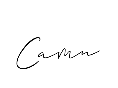 Camn stylish signature style. Best Handwritten Sign (Allison_Script) for my name. Handwritten Signature Collection Ideas for my name Camn. Camn signature style 2 images and pictures png