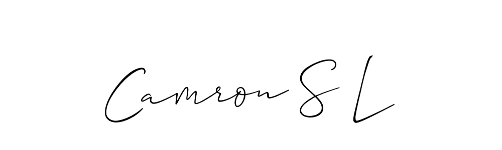 Check out images of Autograph of Camron S L name. Actor Camron S L Signature Style. Allison_Script is a professional sign style online. Camron S L signature style 2 images and pictures png