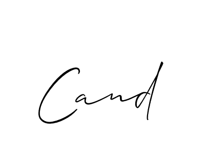 How to Draw Cand signature style? Allison_Script is a latest design signature styles for name Cand. Cand signature style 2 images and pictures png