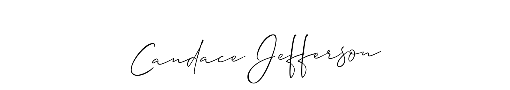 Make a beautiful signature design for name Candace Jefferson. Use this online signature maker to create a handwritten signature for free. Candace Jefferson signature style 2 images and pictures png
