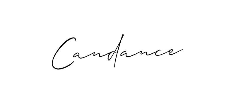 Candance stylish signature style. Best Handwritten Sign (Allison_Script) for my name. Handwritten Signature Collection Ideas for my name Candance. Candance signature style 2 images and pictures png