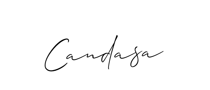 if you are searching for the best signature style for your name Candasa. so please give up your signature search. here we have designed multiple signature styles  using Allison_Script. Candasa signature style 2 images and pictures png