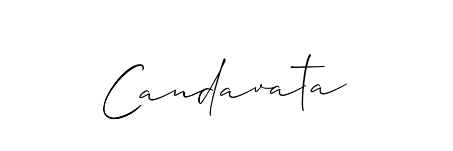 Similarly Allison_Script is the best handwritten signature design. Signature creator online .You can use it as an online autograph creator for name Candavata. Candavata signature style 2 images and pictures png