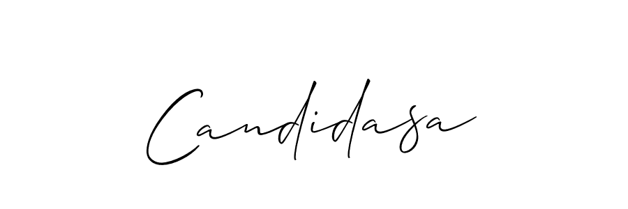 Also we have Candidasa name is the best signature style. Create professional handwritten signature collection using Allison_Script autograph style. Candidasa signature style 2 images and pictures png