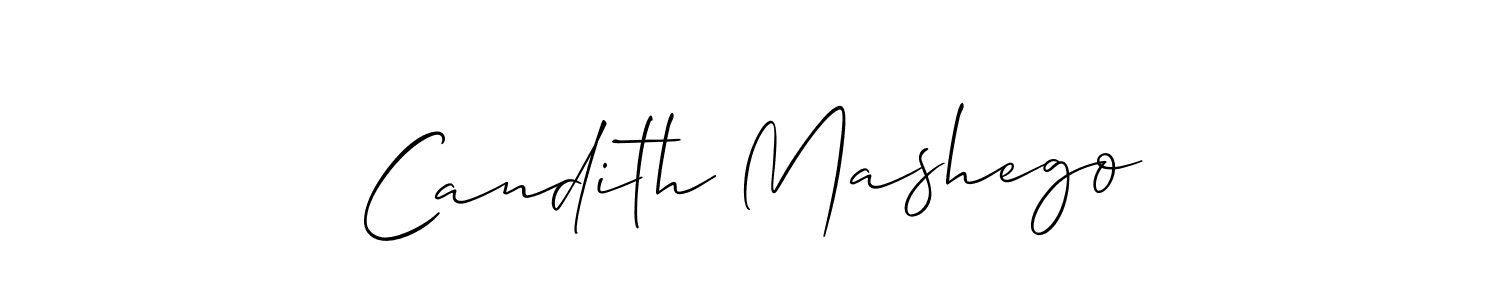 Allison_Script is a professional signature style that is perfect for those who want to add a touch of class to their signature. It is also a great choice for those who want to make their signature more unique. Get Candith Mashego name to fancy signature for free. Candith Mashego signature style 2 images and pictures png
