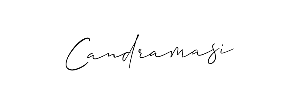 Create a beautiful signature design for name Candramasi. With this signature (Allison_Script) fonts, you can make a handwritten signature for free. Candramasi signature style 2 images and pictures png
