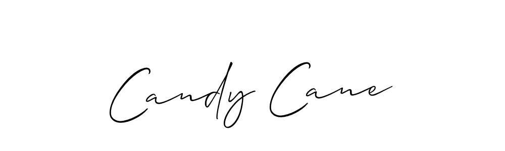 Candy Cane stylish signature style. Best Handwritten Sign (Allison_Script) for my name. Handwritten Signature Collection Ideas for my name Candy Cane. Candy Cane signature style 2 images and pictures png