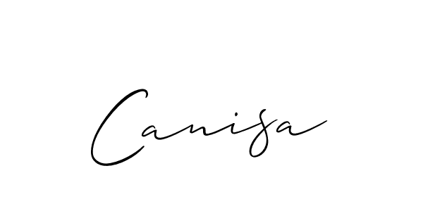 Once you've used our free online signature maker to create your best signature Allison_Script style, it's time to enjoy all of the benefits that Canisa name signing documents. Canisa signature style 2 images and pictures png