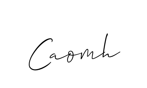 Similarly Allison_Script is the best handwritten signature design. Signature creator online .You can use it as an online autograph creator for name Caomh. Caomh signature style 2 images and pictures png