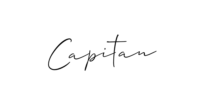 Also You can easily find your signature by using the search form. We will create Capitan name handwritten signature images for you free of cost using Allison_Script sign style. Capitan signature style 2 images and pictures png
