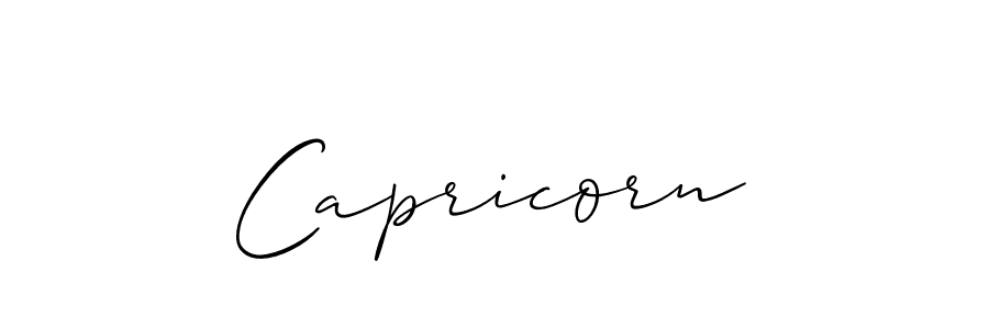 Also we have Capricorn name is the best signature style. Create professional handwritten signature collection using Allison_Script autograph style. Capricorn signature style 2 images and pictures png