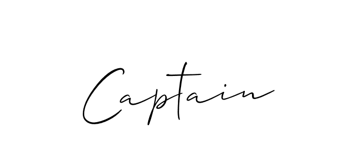 Best and Professional Signature Style for Captain. Allison_Script Best Signature Style Collection. Captain signature style 2 images and pictures png
