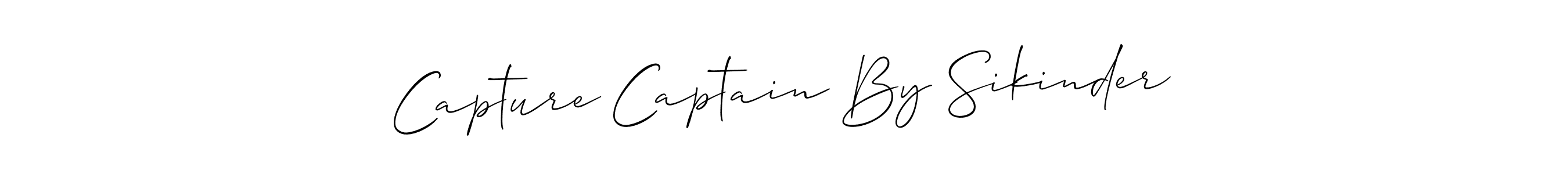 Make a beautiful signature design for name Capture Captain By Sikinder. Use this online signature maker to create a handwritten signature for free. Capture Captain By Sikinder signature style 2 images and pictures png