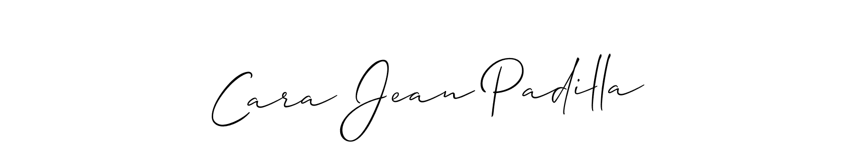 Check out images of Autograph of Cara Jean Padilla name. Actor Cara Jean Padilla Signature Style. Allison_Script is a professional sign style online. Cara Jean Padilla signature style 2 images and pictures png
