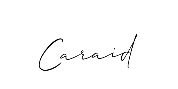 Also we have Caraid name is the best signature style. Create professional handwritten signature collection using Allison_Script autograph style. Caraid signature style 2 images and pictures png