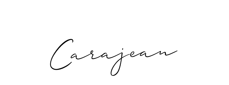 Check out images of Autograph of Carajean name. Actor Carajean Signature Style. Allison_Script is a professional sign style online. Carajean signature style 2 images and pictures png