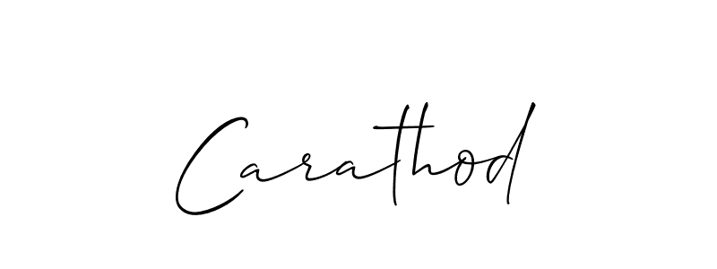 Also You can easily find your signature by using the search form. We will create Carathod name handwritten signature images for you free of cost using Allison_Script sign style. Carathod signature style 2 images and pictures png