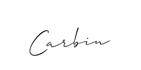 if you are searching for the best signature style for your name Carbin. so please give up your signature search. here we have designed multiple signature styles  using Allison_Script. Carbin signature style 2 images and pictures png
