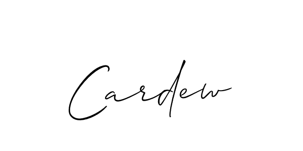 Also we have Cardew name is the best signature style. Create professional handwritten signature collection using Allison_Script autograph style. Cardew signature style 2 images and pictures png