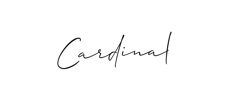 Also You can easily find your signature by using the search form. We will create Cardinal name handwritten signature images for you free of cost using Allison_Script sign style. Cardinal signature style 2 images and pictures png