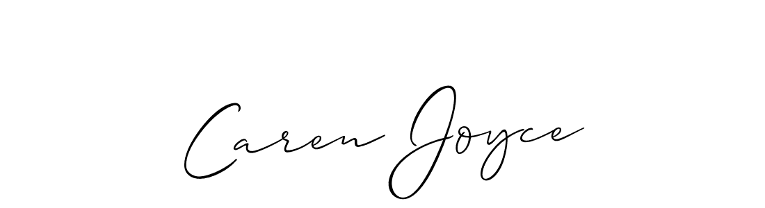 How to Draw Caren Joyce signature style? Allison_Script is a latest design signature styles for name Caren Joyce. Caren Joyce signature style 2 images and pictures png
