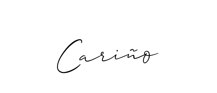 The best way (Allison_Script) to make a short signature is to pick only two or three words in your name. The name Cariño include a total of six letters. For converting this name. Cariño signature style 2 images and pictures png