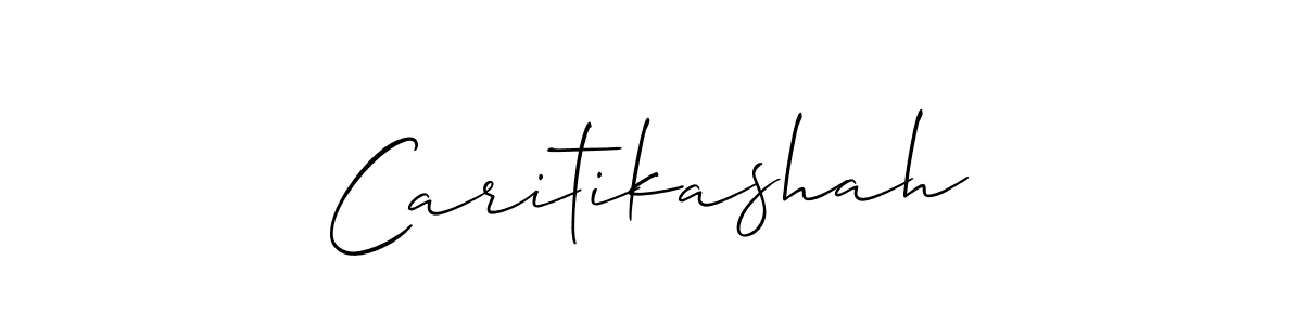 Best and Professional Signature Style for Caritikashah. Allison_Script Best Signature Style Collection. Caritikashah signature style 2 images and pictures png