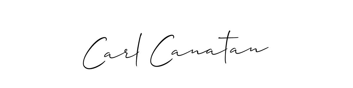 Best and Professional Signature Style for Carl Canatan. Allison_Script Best Signature Style Collection. Carl Canatan signature style 2 images and pictures png