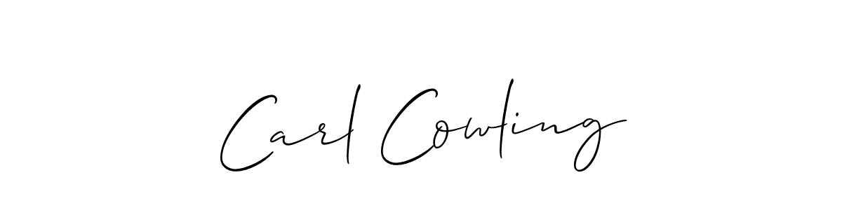 if you are searching for the best signature style for your name Carl Cowling. so please give up your signature search. here we have designed multiple signature styles  using Allison_Script. Carl Cowling signature style 2 images and pictures png