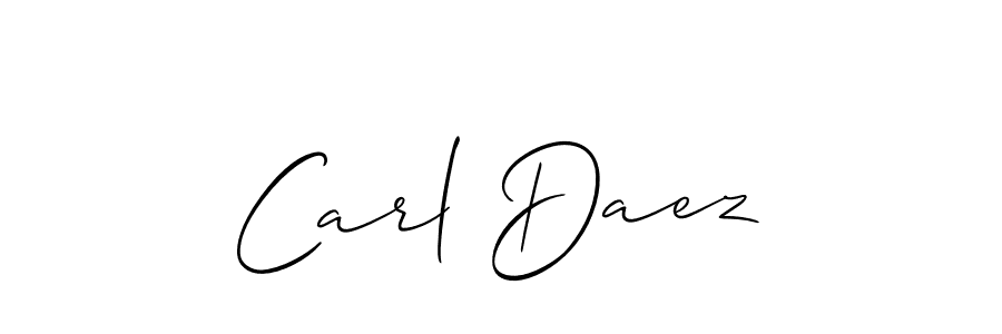 Carl Daez stylish signature style. Best Handwritten Sign (Allison_Script) for my name. Handwritten Signature Collection Ideas for my name Carl Daez. Carl Daez signature style 2 images and pictures png