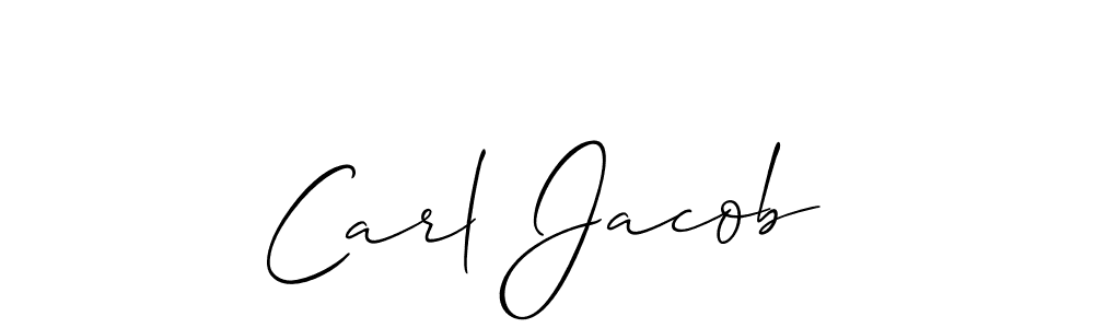 Carl Jacob stylish signature style. Best Handwritten Sign (Allison_Script) for my name. Handwritten Signature Collection Ideas for my name Carl Jacob. Carl Jacob signature style 2 images and pictures png