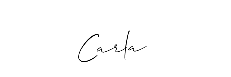 if you are searching for the best signature style for your name Carla ♥. so please give up your signature search. here we have designed multiple signature styles  using Allison_Script. Carla ♥ signature style 2 images and pictures png