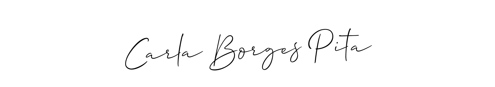 Best and Professional Signature Style for Carla Borges Pita. Allison_Script Best Signature Style Collection. Carla Borges Pita signature style 2 images and pictures png