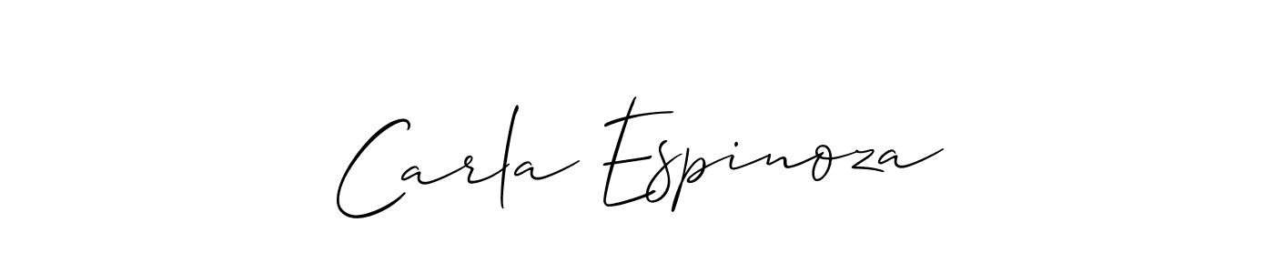 Once you've used our free online signature maker to create your best signature Allison_Script style, it's time to enjoy all of the benefits that Carla Espinoza name signing documents. Carla Espinoza signature style 2 images and pictures png