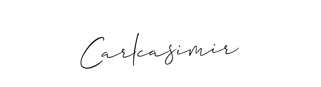 How to Draw Carlcasimir signature style? Allison_Script is a latest design signature styles for name Carlcasimir. Carlcasimir signature style 2 images and pictures png