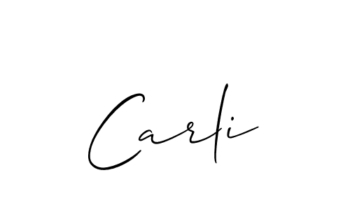 How to Draw Carli signature style? Allison_Script is a latest design signature styles for name Carli. Carli signature style 2 images and pictures png