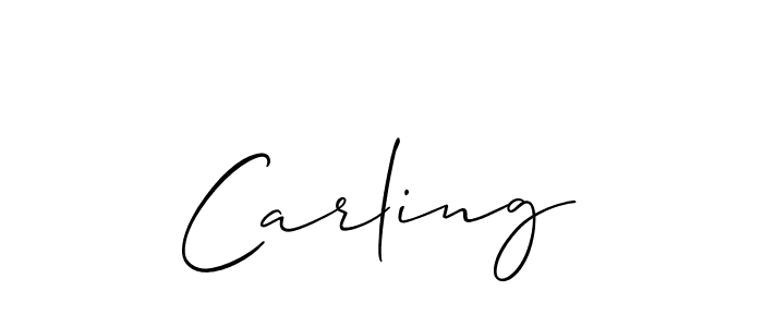 Make a short Carling signature style. Manage your documents anywhere anytime using Allison_Script. Create and add eSignatures, submit forms, share and send files easily. Carling signature style 2 images and pictures png