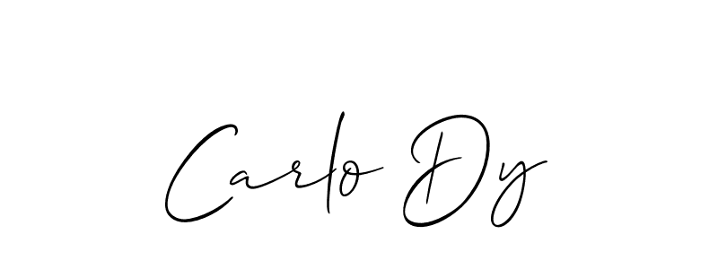 Best and Professional Signature Style for Carlo Dy. Allison_Script Best Signature Style Collection. Carlo Dy signature style 2 images and pictures png