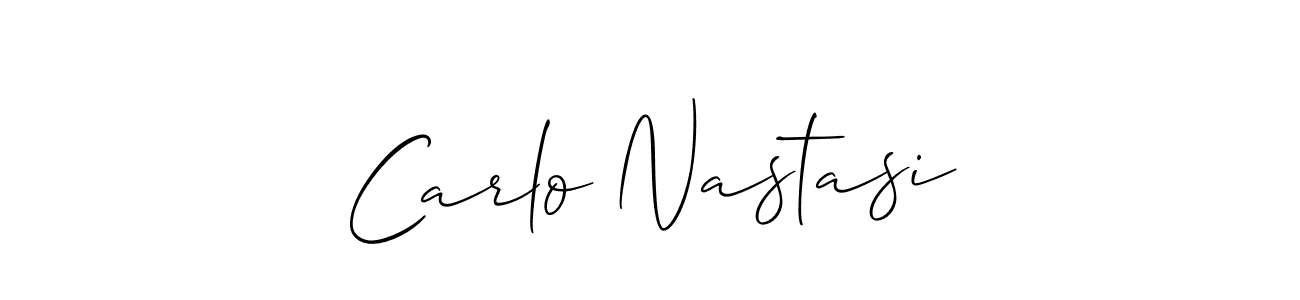Best and Professional Signature Style for Carlo Nastasi. Allison_Script Best Signature Style Collection. Carlo Nastasi signature style 2 images and pictures png