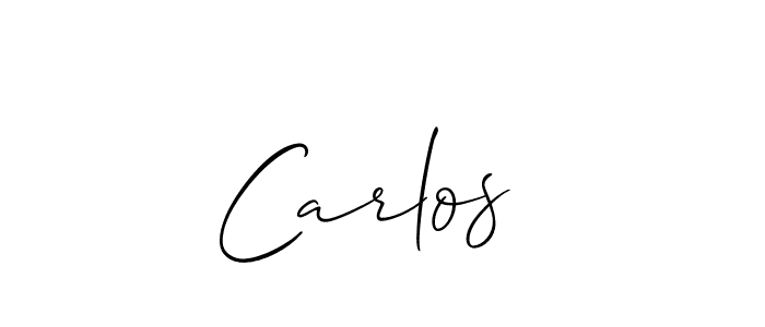 How to Draw Carlos  signature style? Allison_Script is a latest design signature styles for name Carlos . Carlos  signature style 2 images and pictures png