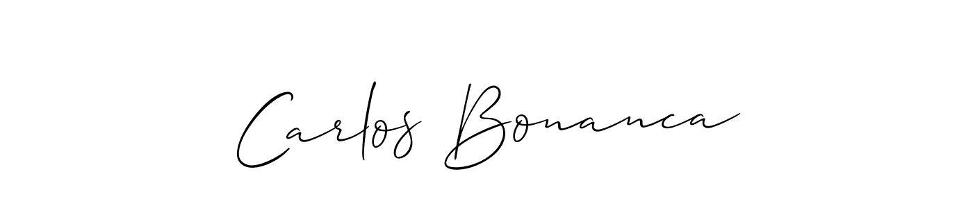Once you've used our free online signature maker to create your best signature Allison_Script style, it's time to enjoy all of the benefits that Carlos Bonanca name signing documents. Carlos Bonanca signature style 2 images and pictures png